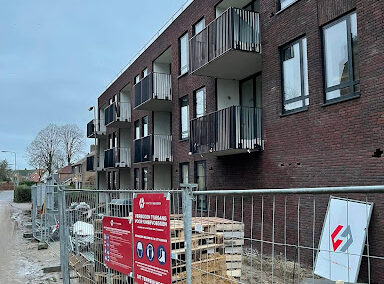 Elektrische installatie gerestaureerd nieuwbouw appartementen