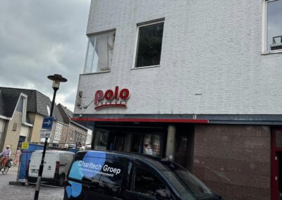 Make-over Polo supermarkt.